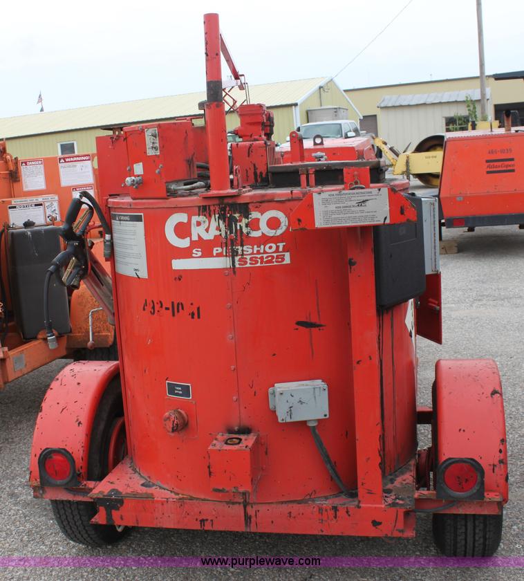 image for item E4097 2001 Craft Co SS-125 crack seal machine