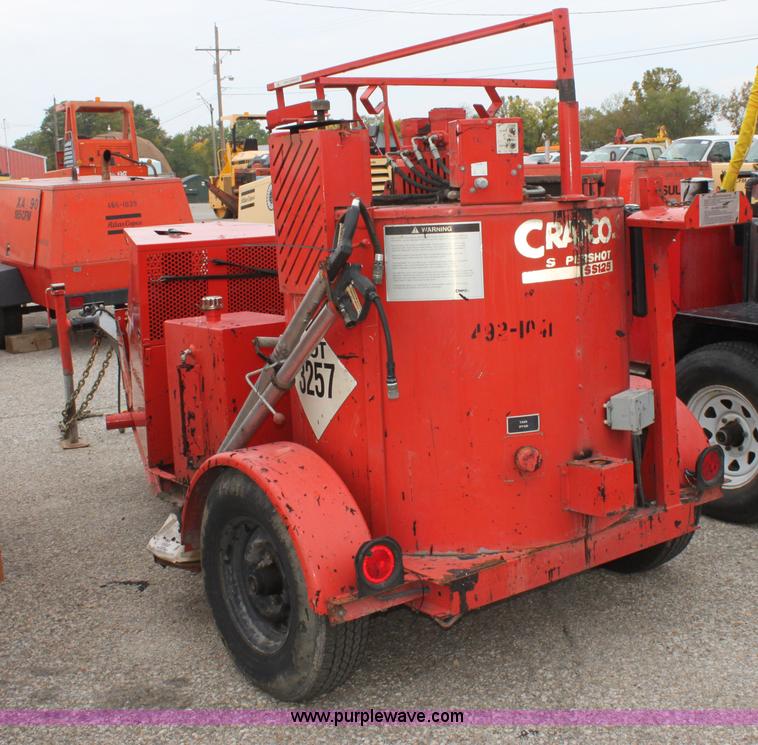 image for item E4097 2001 Craft Co SS-125 crack seal machine