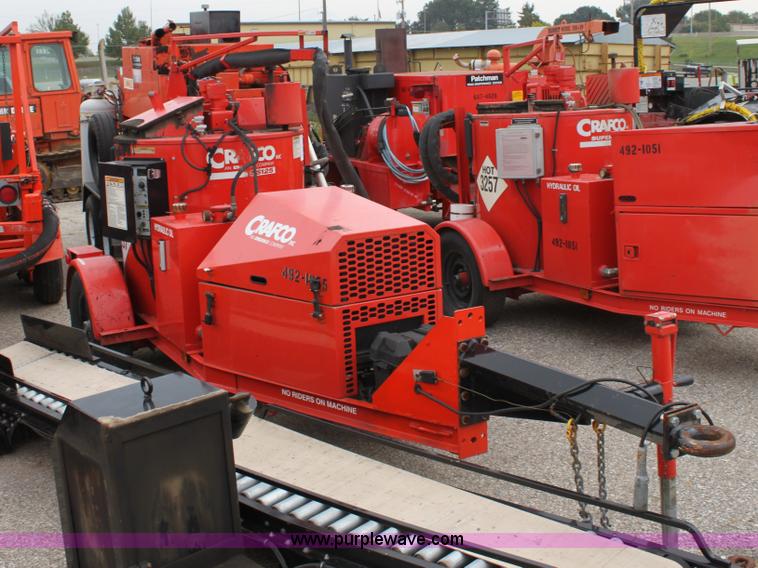 image for item E4100 2005 Craft Co SS-125 crack seal machine