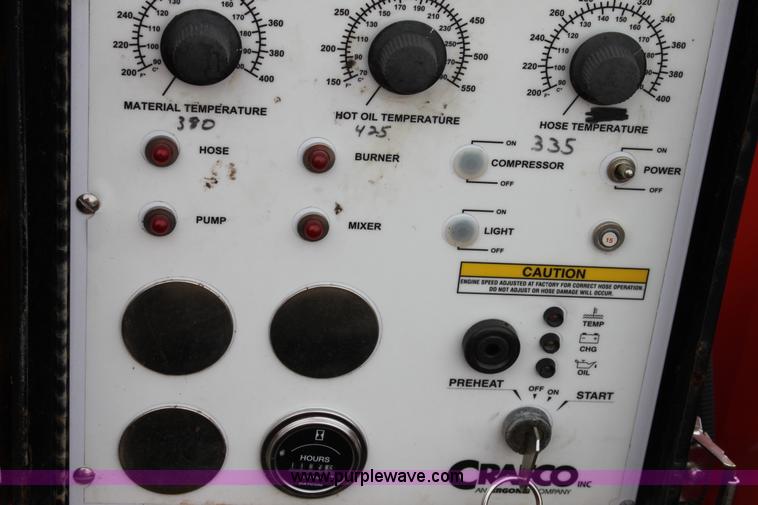 image for item E4100 2005 Craft Co SS-125 crack seal machine