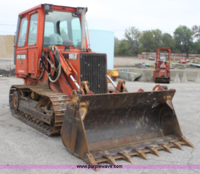 image for item E4126 1998 John Deere 555G track loader
