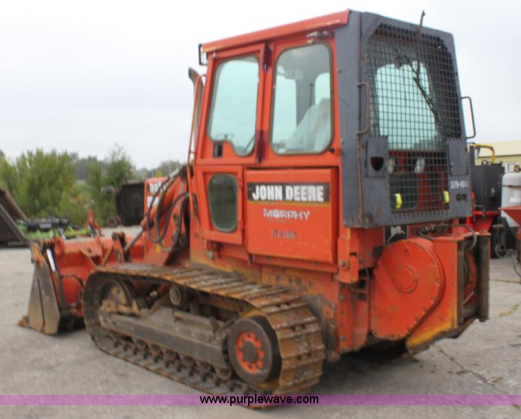 image for item E4126 1998 John Deere 555G track loader