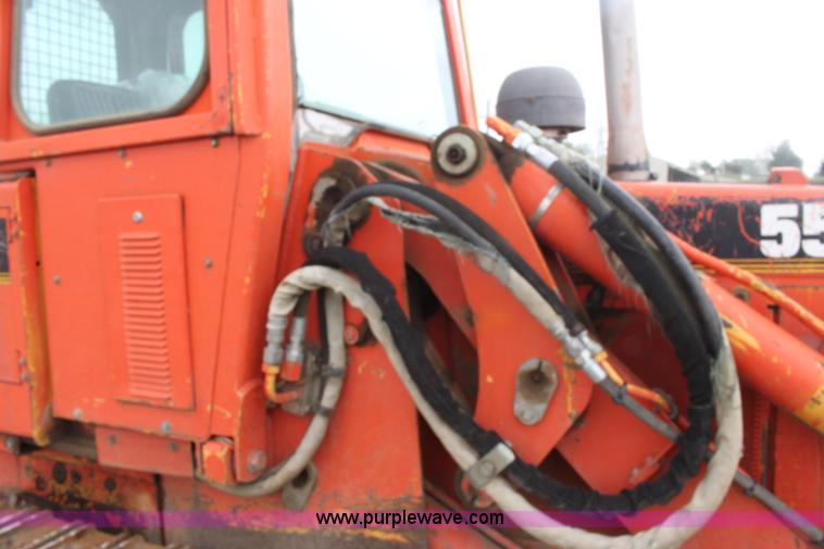 image for item E4126 1998 John Deere 555G track loader