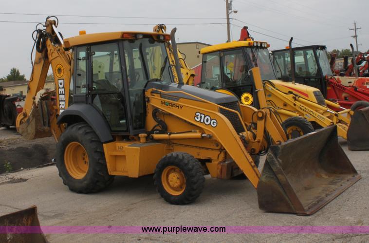 image for item E4147 2004 John Deere 310G backhoe