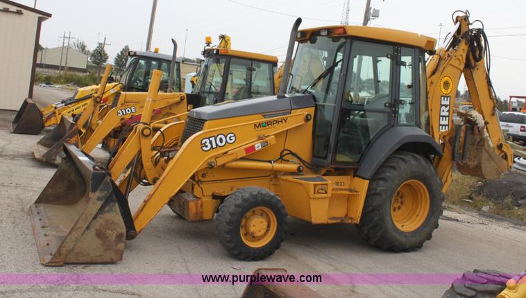 image for item E4147 2004 John Deere 310G backhoe