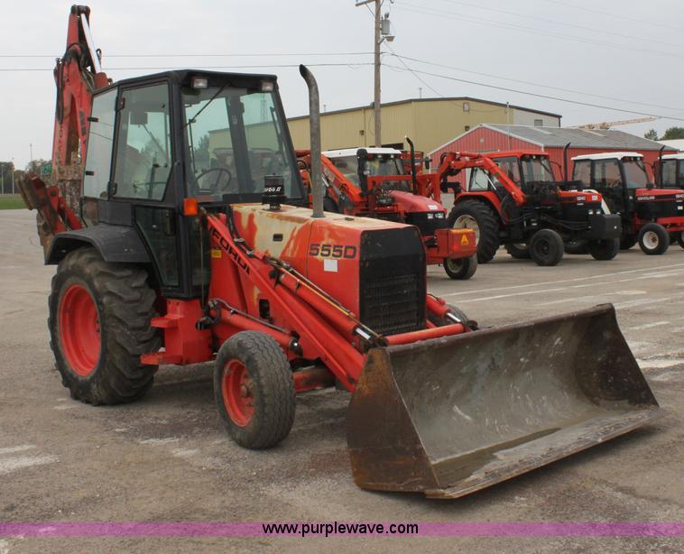 image for item E4149 1996 Ford 555D backhoe