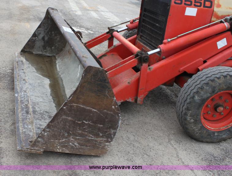 image for item E4149 1996 Ford 555D backhoe