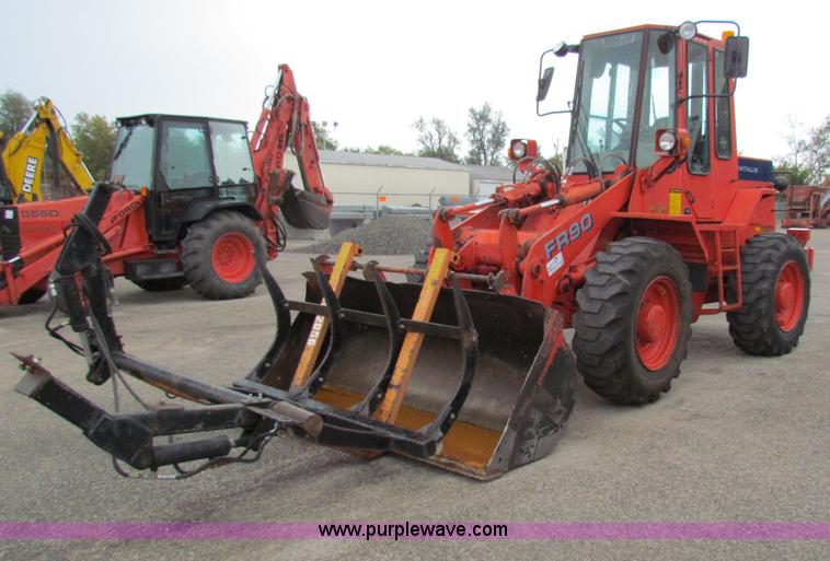 image for item E4160 1996 Fiat-Allis FR90 wheel loader