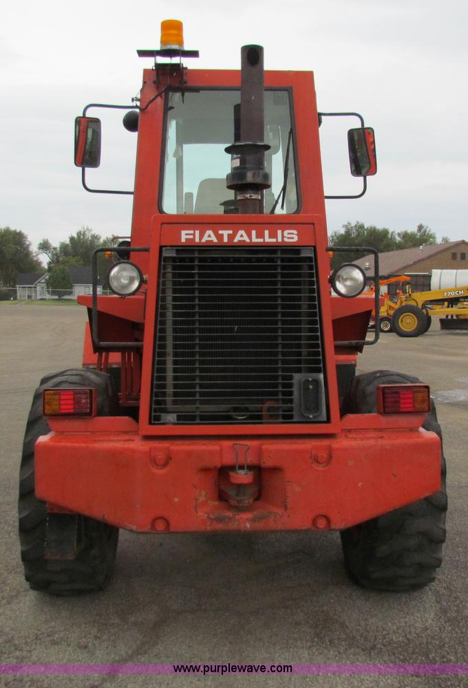 image for item E4160 1996 Fiat-Allis FR90 wheel loader