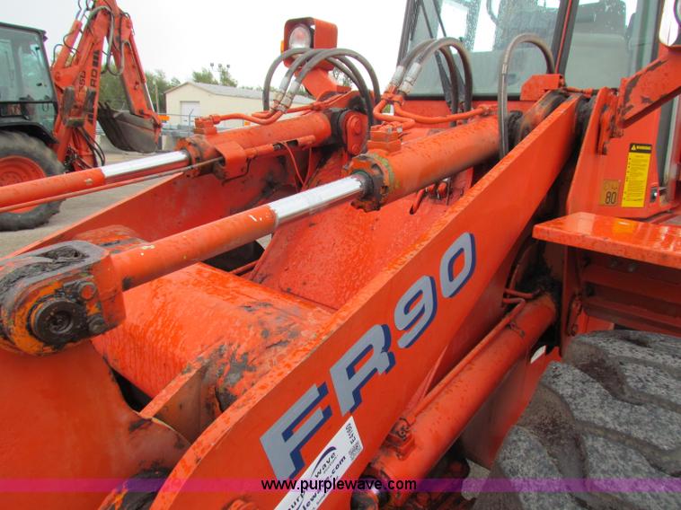 image for item E4160 1996 Fiat-Allis FR90 wheel loader