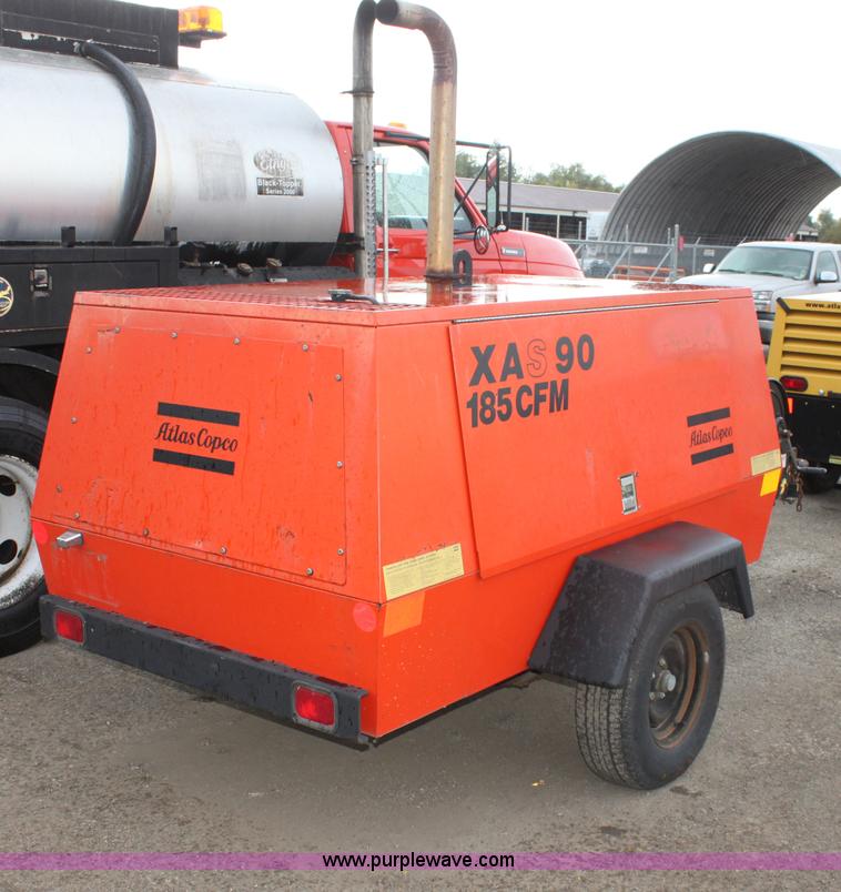 image for item E4162 1998 Atlas Copco XAS 90 JD air compressor