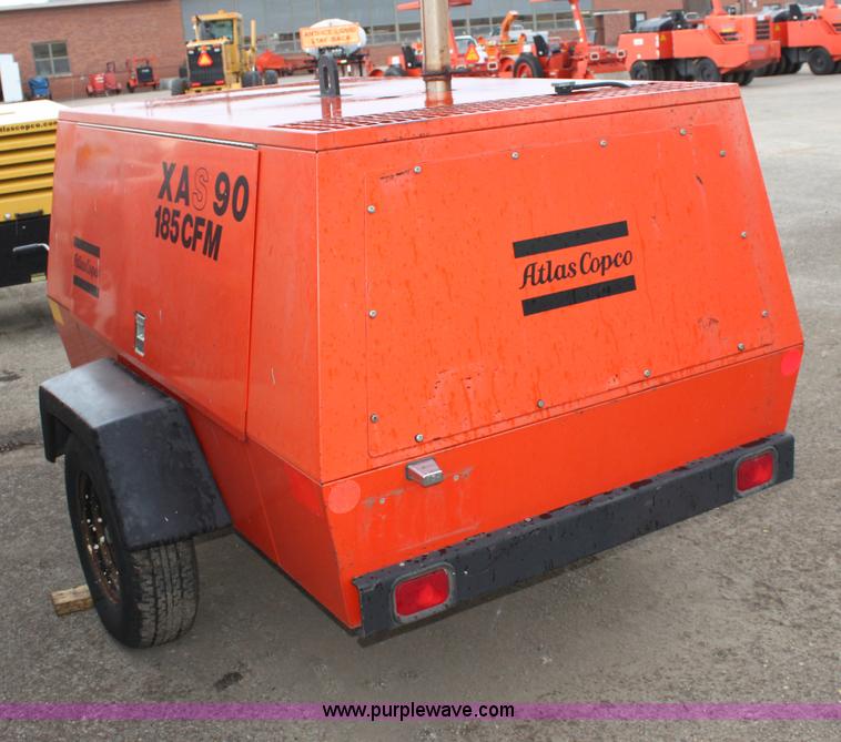 image for item E4162 1998 Atlas Copco XAS 90 JD air compressor