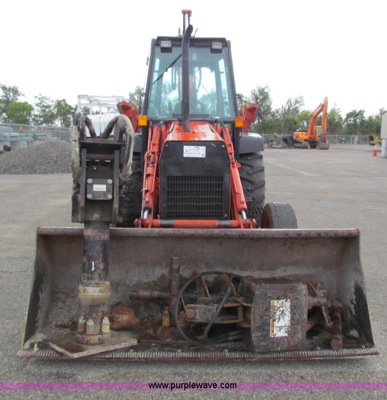 image for item E4164 1996 Ford 555D backhoe