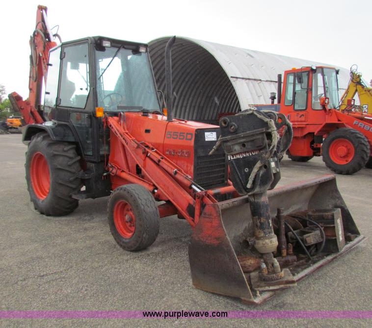 image for item E4164 1996 Ford 555D backhoe
