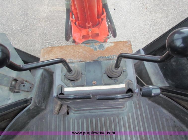 image for item E4164 1996 Ford 555D backhoe