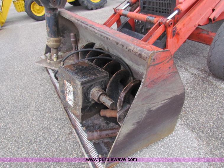 image for item E4164 1996 Ford 555D backhoe