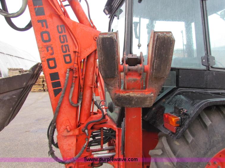 image for item E4164 1996 Ford 555D backhoe