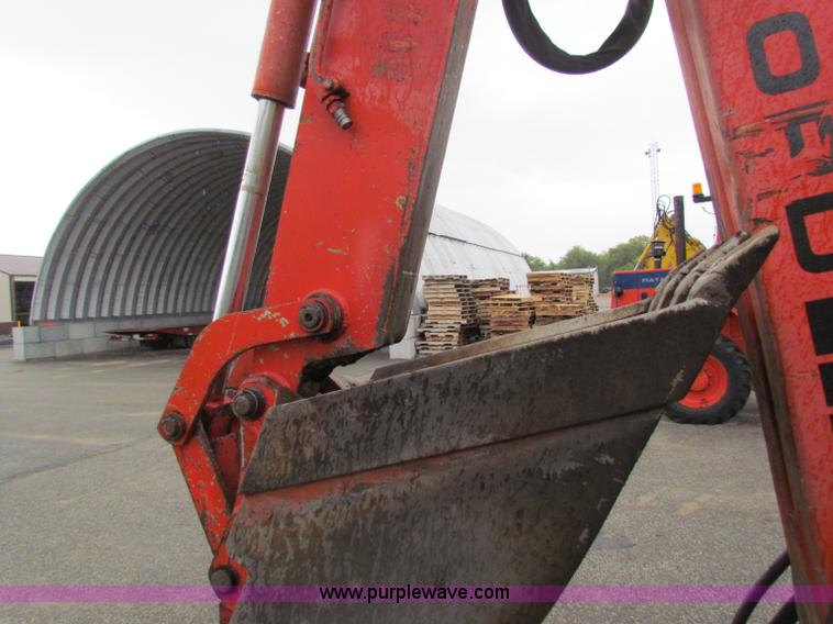 image for item E4164 1996 Ford 555D backhoe