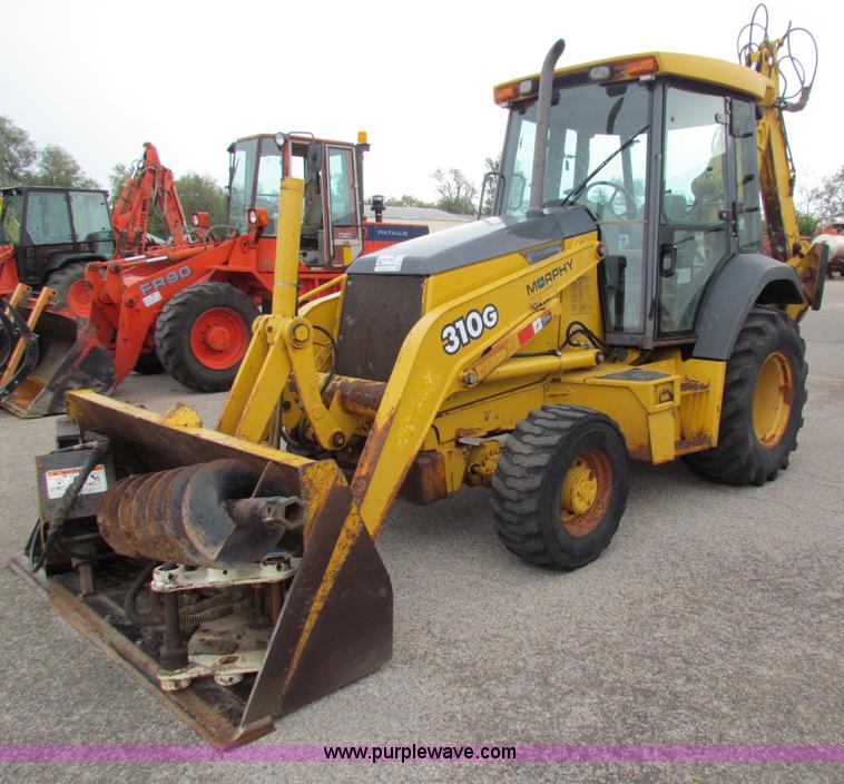 image for item E4165 2003 John Deere 310G backhoe