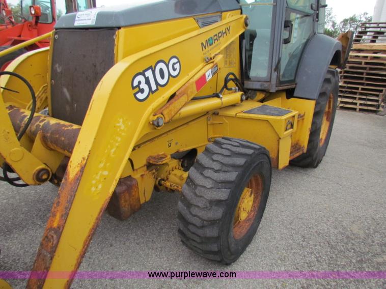 image for item E4165 2003 John Deere 310G backhoe