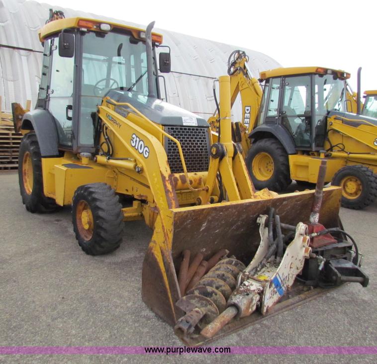 image for item E4167 2003 John Deere 310G backhoe