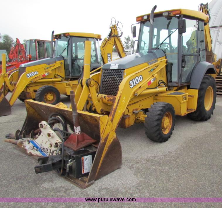 image for item E4167 2003 John Deere 310G backhoe