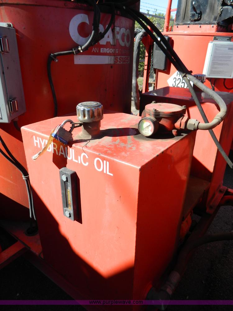 image for item E4176 2003 Craft Co SS-125 crack seal machine