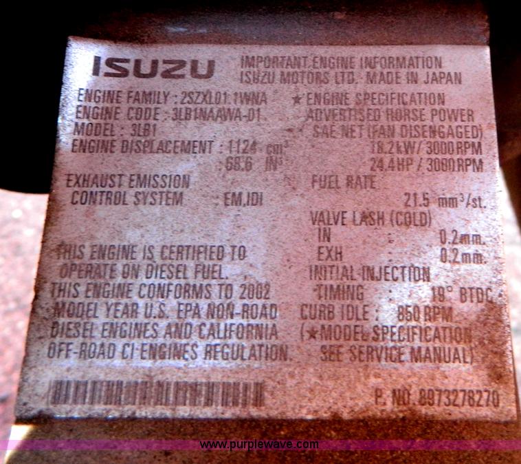 image for item E4176 2003 Craft Co SS-125 crack seal machine