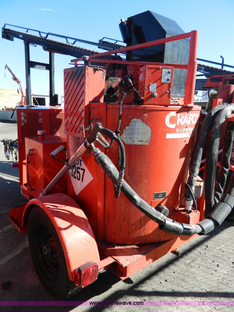 image for item E4177 2003 Craft Co SS-125 crack seal machine