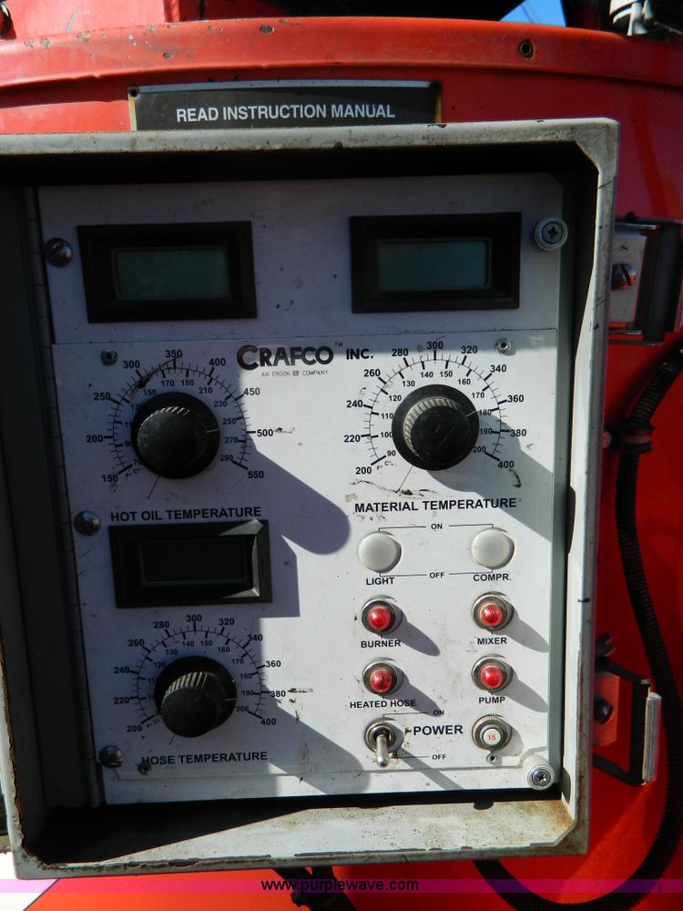 image for item E4177 2003 Craft Co SS-125 crack seal machine