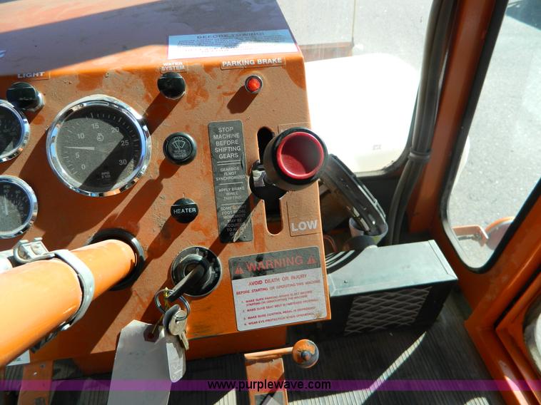 image for item E4185 2001 Broce CR-350 broom