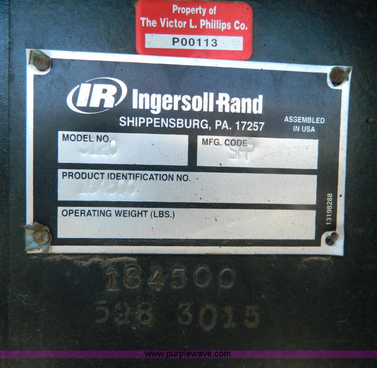 image for item E4188 2006 Ingersoll Rand IR3120 self-propelled asphalt paver