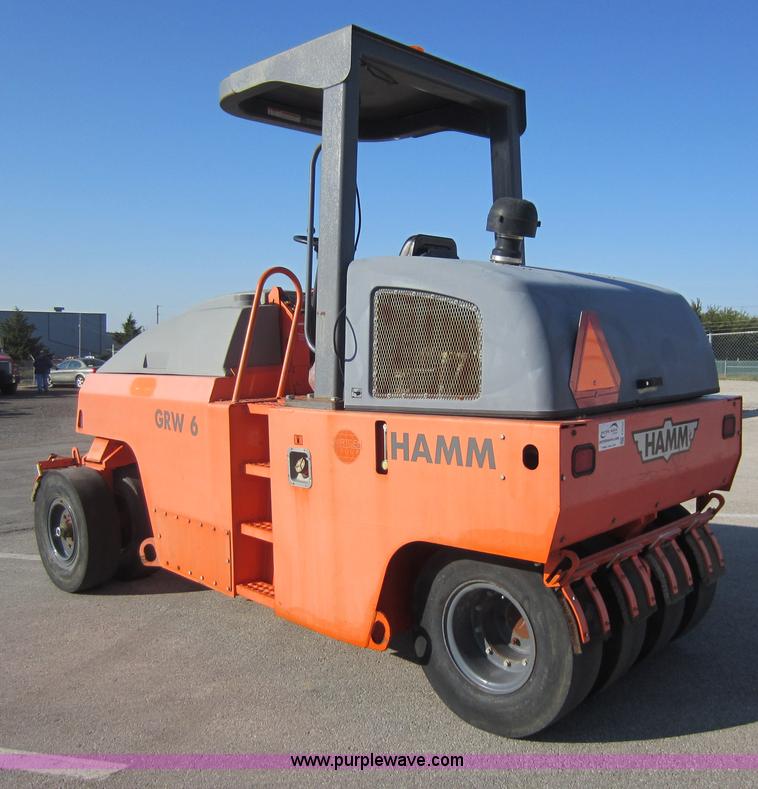 image for item E8053 2001 Hamm GRW6 combination roller