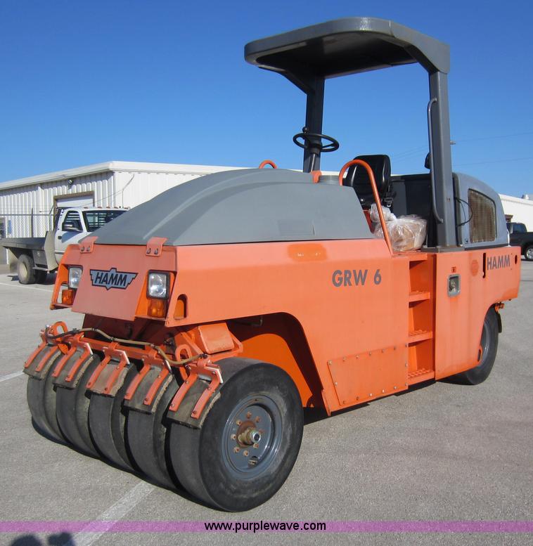 image for item E8053 2001 Hamm GRW6 combination roller