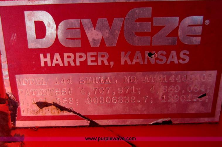 image for item E8061 2001 DewEze ATM144 slope mower