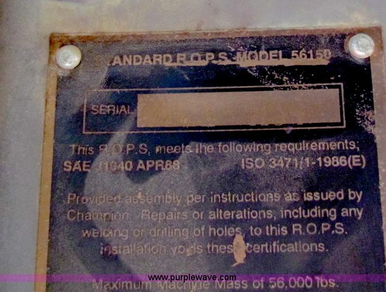 image for item E8069 1995 Champion 710A motor grader