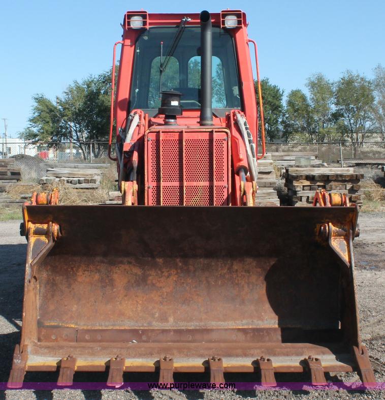 image for item F6143 1991 John Deere 555G crawler loader