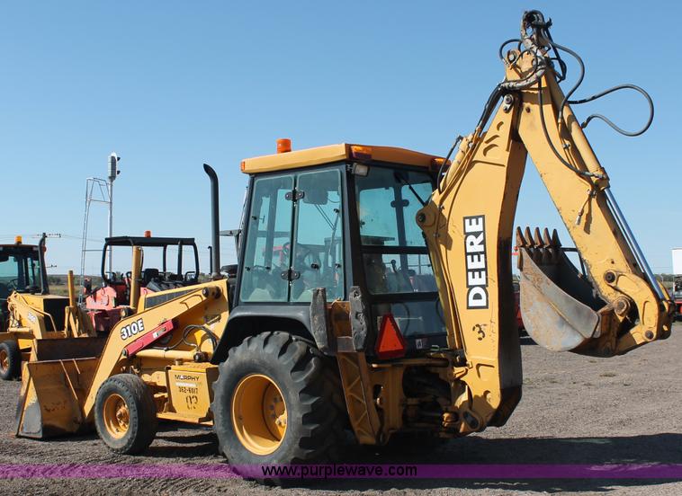 image for item F6144 1997 John Deere 310E backhoe