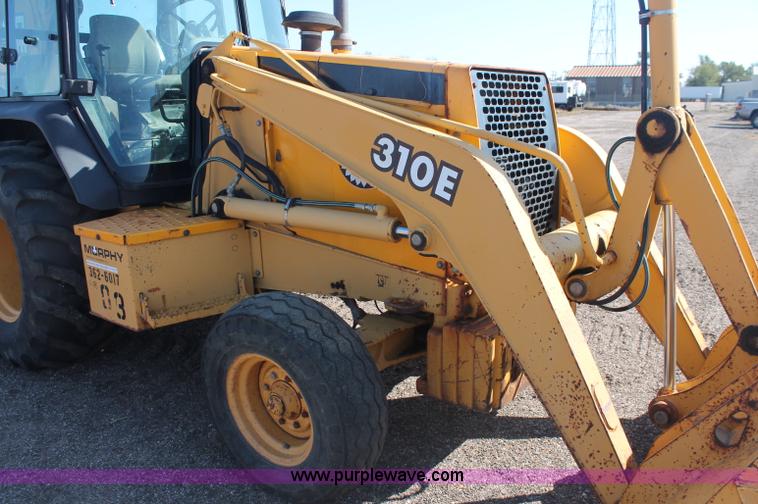 image for item F6144 1997 John Deere 310E backhoe
