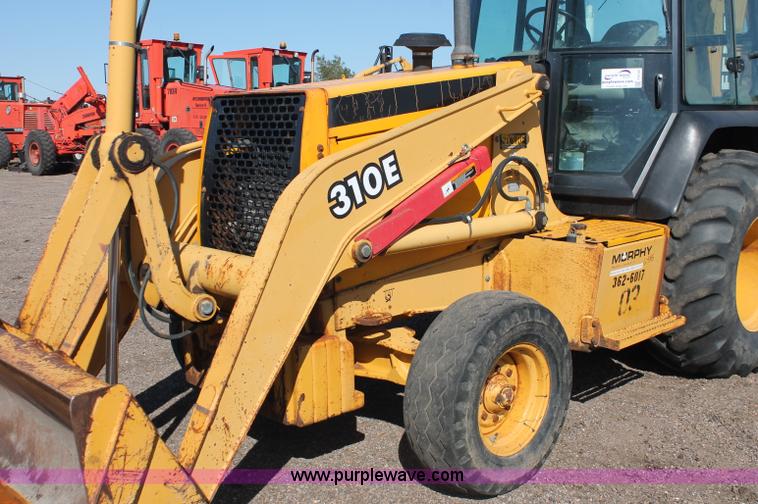 image for item F6144 1997 John Deere 310E backhoe