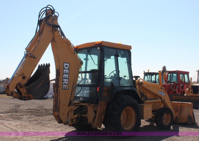 image for item F6145 1997 John Deere 310E backhoe