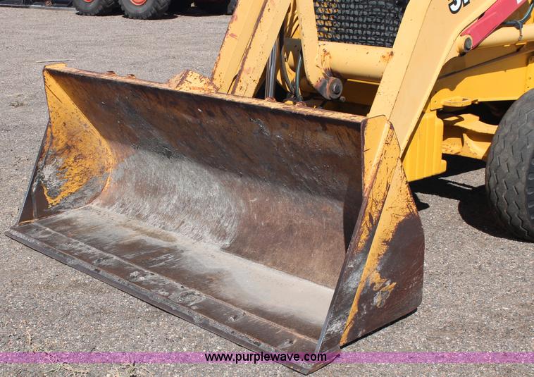 image for item F6145 1997 John Deere 310E backhoe
