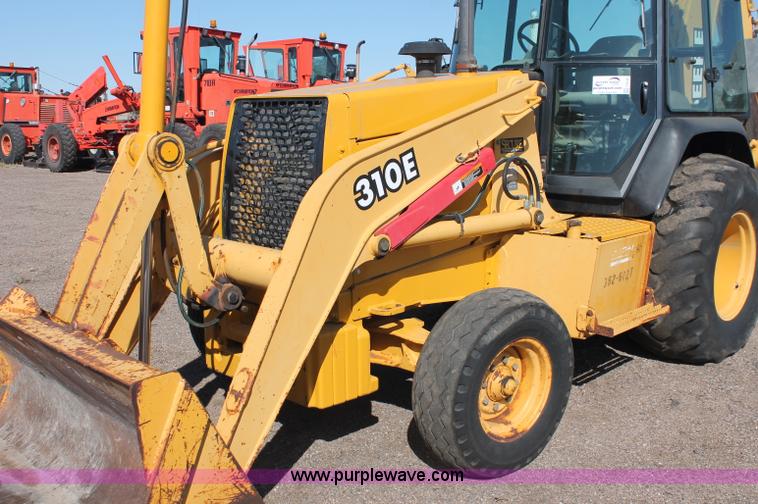 image for item F6145 1997 John Deere 310E backhoe