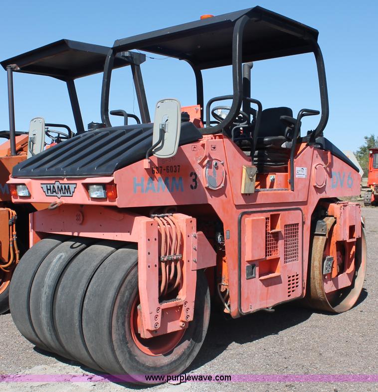 image for item F6146 1997 Hamm DV6K combination roller