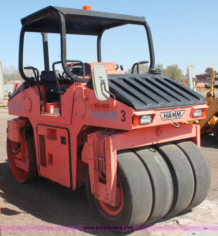 image for item F6146 1997 Hamm DV6K combination roller