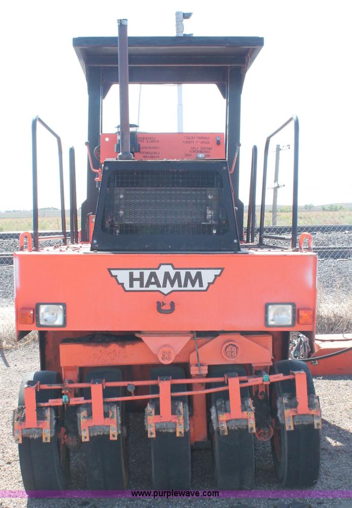 image for item F6149 1995 Hamm GRW5 pneumatic roller
