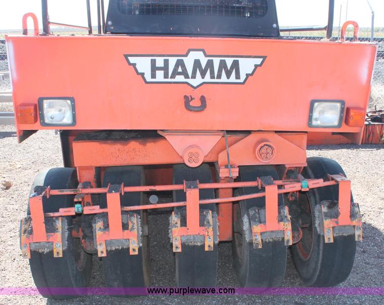 image for item F6149 1995 Hamm GRW5 pneumatic roller