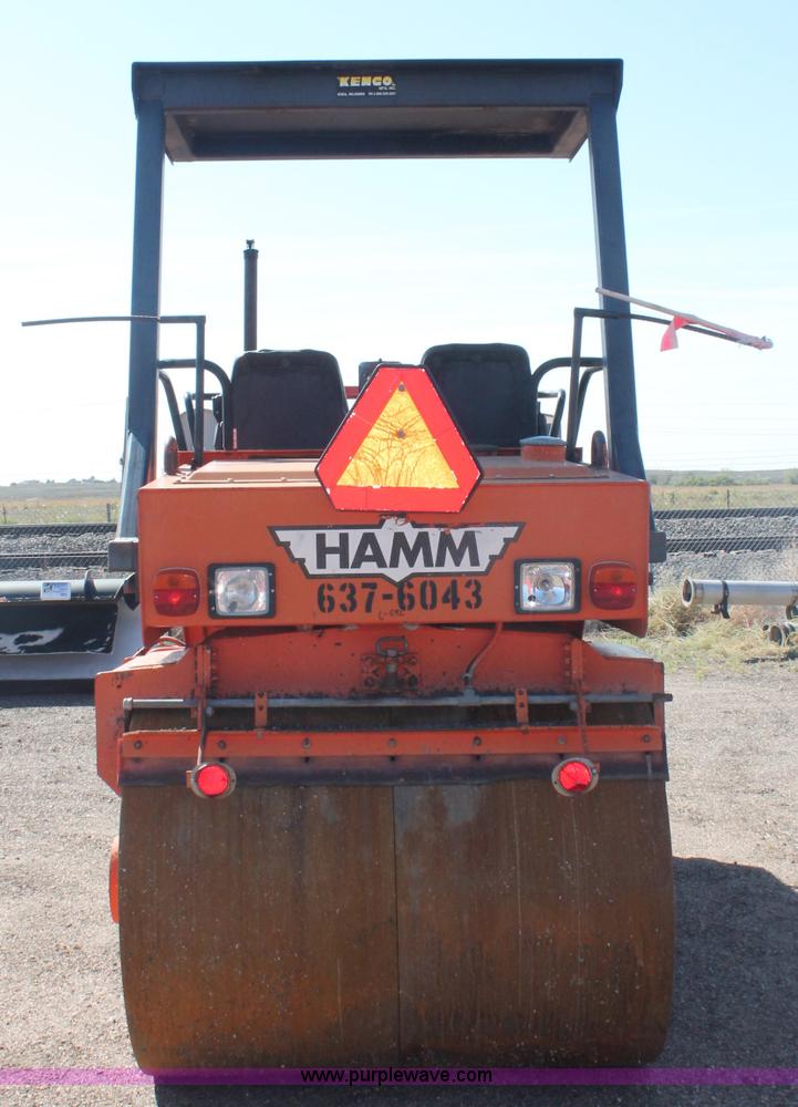 image for item F6152 1993 Hamm DV6K combination roller