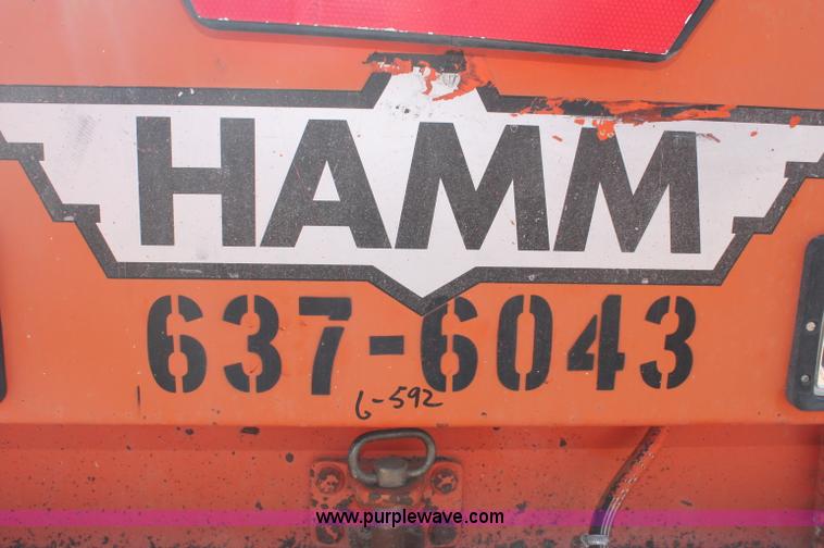 image for item F6152 1993 Hamm DV6K combination roller