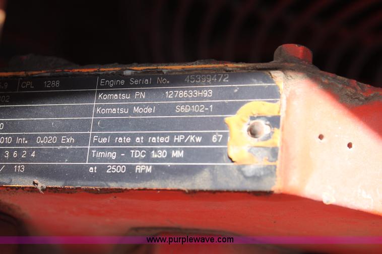 image for item F6156 1996 Galion 830B motor grader